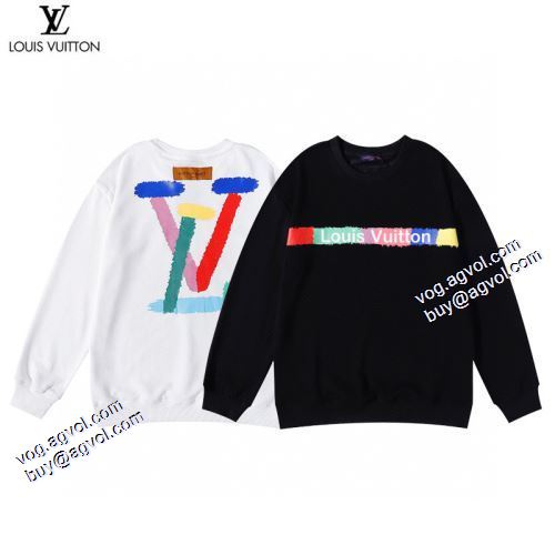 オシャレロゴパーカー ルイ ヴィトンコピー ブランド 2色可選 2021秋冬 ルイ ヴィトン LOUIS VUITTON 上品上質