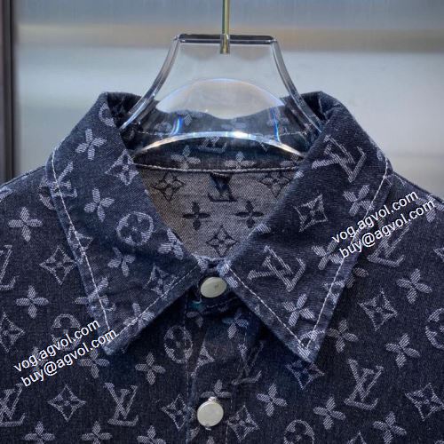 2色可選 デニムジャケット 厚手 ルイ ヴィトンスーパーコピー 激安 2021秋冬 ルイ ヴィトン LOUIS VUITTON 選べる極上