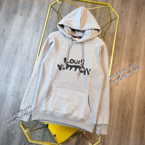 ルイ ヴィトン偽物ブランド 2021秋冬 ルイ ヴィトン LOUIS VUITTON 海外セレブ愛用 2色可選 パーカー