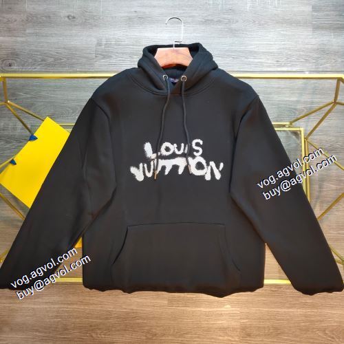 ルイ ヴィトン偽物ブランド 2021秋冬 ルイ ヴィトン LOUIS VUITTON 海外セレブ愛用 2色可選 パーカー