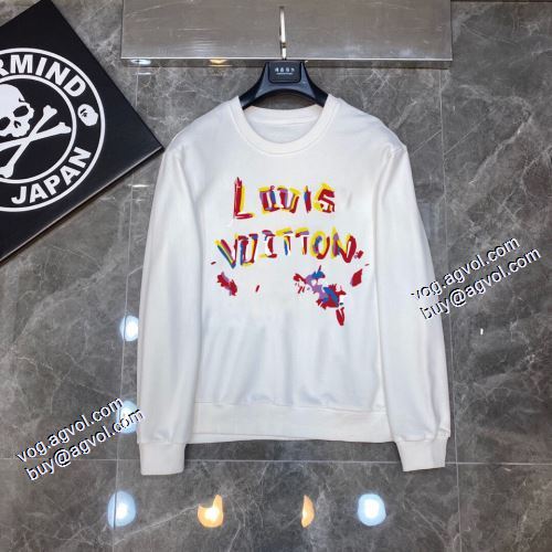 派手 ルイ ヴィトンスーパーコピー激安 2色可選 プルオーバーパーカー セール中 2021秋冬 ルイ ヴィトン LOUIS VUITTON