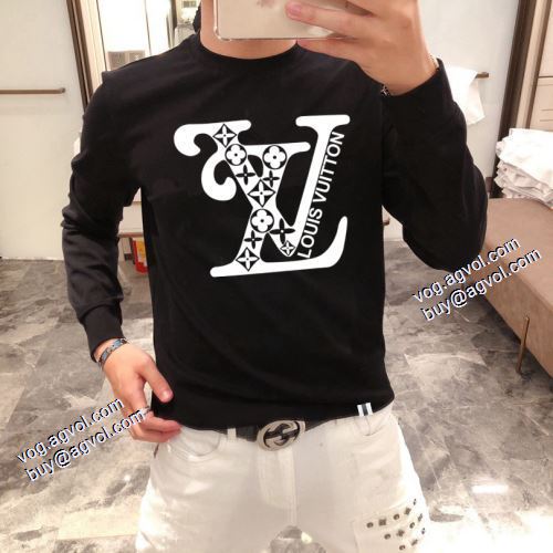 3色可選 2021秋冬 ルイ ヴィトン LOUIS VUITTON 高級感ある ルイ ヴィトンコピーブランド プルオーバーパーカー 防寒