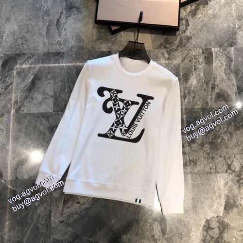3色可選 2021秋冬 ルイ ヴィトン LOUIS VUITTON 高級感ある ルイ ヴィトンコピーブランド プルオーバーパーカー 防寒