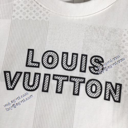 人気 ランキング ルイ ヴィトン偽物ブランド 3色可選 プルオーバーパーカー 英字 2021秋冬 ルイ ヴィトン LOUIS VUITTON