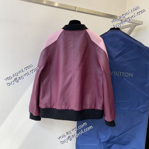 2021秋冬 ルイ ヴィトン LOUIS VUITTON ルイ ヴィトンブランド コピー 一番人気の新作はこれ 革ジャケット 上質 満足できるコート