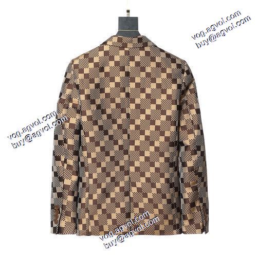 2021秋冬 ルイ ヴィトンコピーブランド ルイ ヴィトン LOUIS VUITTON 風合いの出る 売れ筋のいい ジャケット 2色可選 堪能できるコート