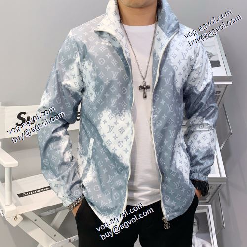 柔らかな質感 2021秋冬 ルイ ヴィトン LOUIS VUITTON 楽に着用出来る ルイ ヴィトンブランド コピー ジャケット 立体的な衿元 2色可選
