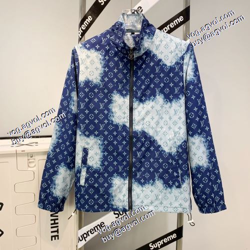 柔らかな質感 2021秋冬 ルイ ヴィトン LOUIS VUITTON 楽に着用出来る ルイ ヴィトンブランド コピー ジャケット 立体的な衿元 2色可選