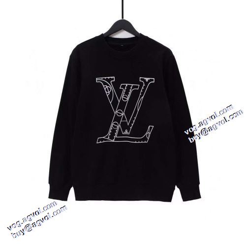 人気販売中 プルオーバーパーカー  2色可選 2021秋冬 ルイ ヴィトン LOUIS VUITTON ルイ ヴィトンスーパーコピー 英字 スタイリッシュ