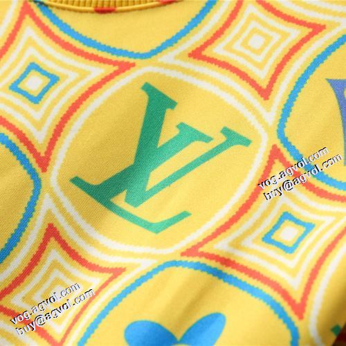プルオーバーパーカー 2021秋冬 ルイ ヴィトン LOUIS VUITTON 個性的 ルイ ヴィトンスーパーコピー 激安 3色可選 プリントパーカ おしゃれさ抜群パーカ
