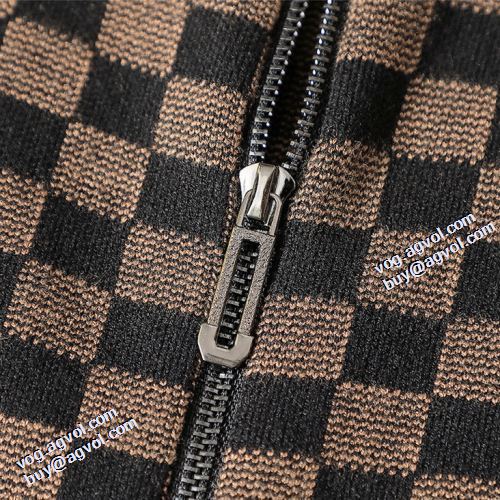 2021秋冬 ルイ ヴィトン LOUIS VUITTON ルイ ヴィトンブランドコピー 個性的なデザ セーター ハーフコートチェック柄 こだわりのコート