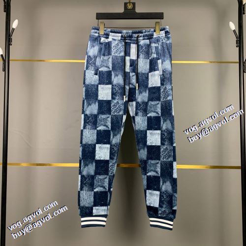 2021秋冬 ルイ ヴィトンブランド 偽物 通販 大絶賛の履き心地! ルイ ヴィトン LOUIS VUITTON ジンシロン セット チェック柄 適度な厚み