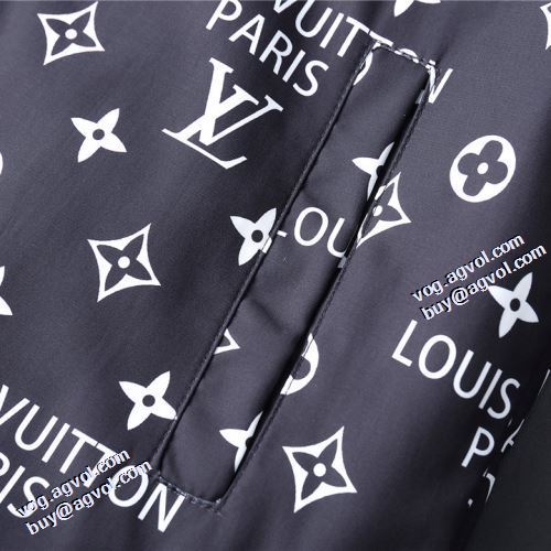 コート ブルゾン 海外セレブ愛用 ルイ ヴィトン偽物ブランド 2021秋冬 ルイ ヴィトン LOUIS VUITTON フード付きコート シンプルなデザイン