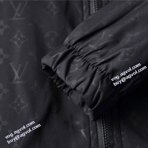 プリント柄 2021秋冬 ルイ ヴィトン LOUIS VUITTON ブルゾン ジャケット 今買い◎得 高級感漂わせる フード付きコート ルイ ヴィトンスーパーコピー