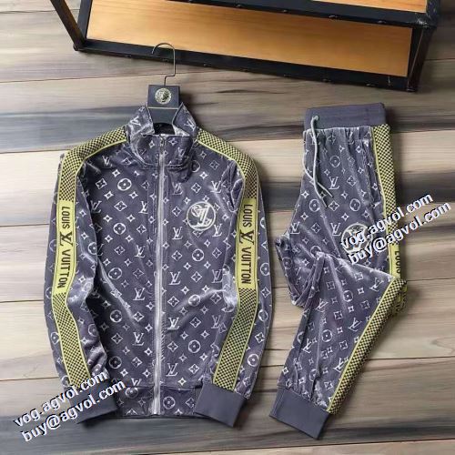 ジンシロン セット コスパ最高のプライス 4色可選 高級感漂わせる 2021秋冬 ルイ ヴィトン LOUIS VUITTON 適度な厚み 英字 ルイ ヴィトンブランド コピー
