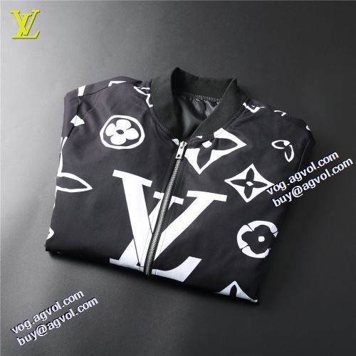 魅力ファッション ジャケット ブルゾン プリント柄 2021秋冬 ルイ ヴィトン LOUIS VUITTON ルイ ヴィトンコピー ブランド 適度な厚み