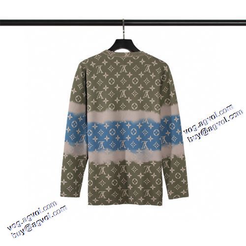 ルイ ヴィトンブランド コピー 2色可選 個性的なデザ セーター チェック柄 2021秋冬 ルイ ヴィトン LOUIS VUITTON 人目を惹くデザイン