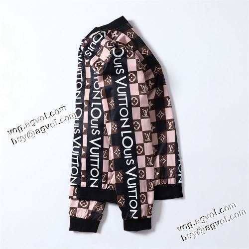 2021秋冬 ブルゾン お洒落に魅せる ジャケット 適度な厚み ルイ ヴィトン LOUIS VUITTON 大花プリント ルイ ヴィトンスーパーコピー