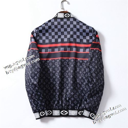 2021秋冬 ルイ ヴィトン LOUIS VUITTON ブルゾン コート 先行販売 ルイ ヴィトンコピー 大花プリント シンプルなデザイン