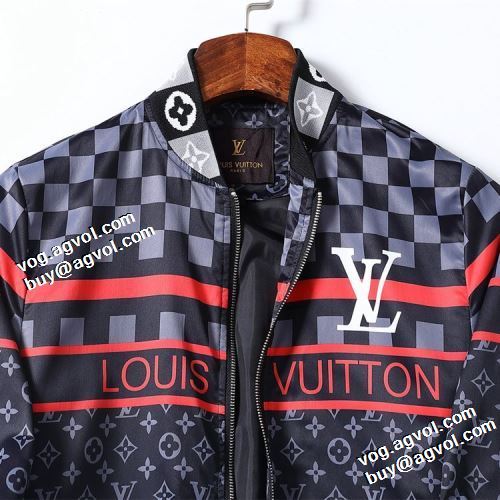 2021秋冬 ルイ ヴィトン LOUIS VUITTON ブルゾン コート 先行販売 ルイ ヴィトンコピー 大花プリント シンプルなデザイン