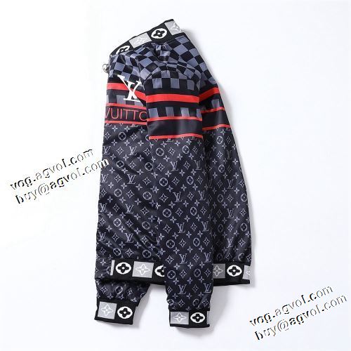 2021秋冬 ルイ ヴィトン LOUIS VUITTON ブルゾン コート 先行販売 ルイ ヴィトンコピー 大花プリント シンプルなデザイン