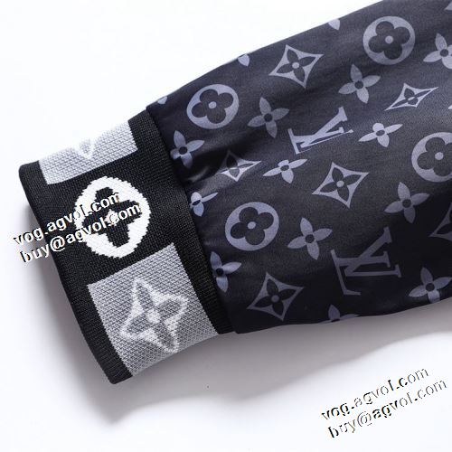 2021秋冬 ルイ ヴィトン LOUIS VUITTON ブルゾン コート 先行販売 ルイ ヴィトンコピー 大花プリント シンプルなデザイン