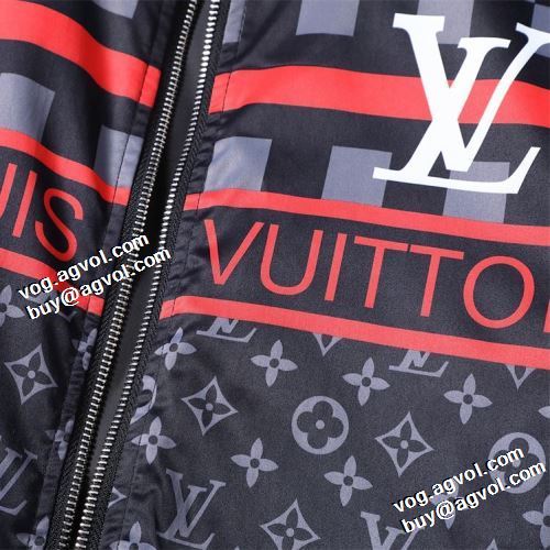 2021秋冬 ルイ ヴィトン LOUIS VUITTON ブルゾン コート 先行販売 ルイ ヴィトンコピー 大花プリント シンプルなデザイン