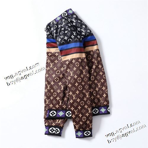 2021秋冬 ルイ ヴィトン LOUIS VUITTON ブルゾン コート 適度な厚み 大花プリント 豊富なサイズ ルイ ヴィトンブランド 偽物 通販