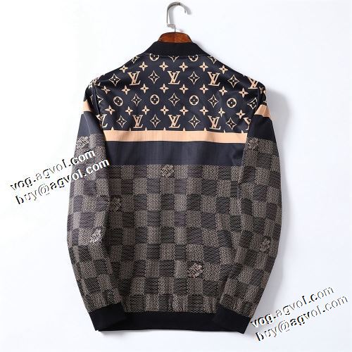 2021秋冬 ブルゾン ジャケット ルイ ヴィトンコピーブランド プリント柄 防寒機能ある ルイ ヴィトン LOUIS VUITTON 希少価値大！
