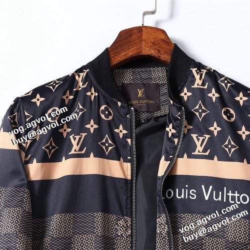 2021秋冬 ブルゾン ジャケット ルイ ヴィトンコピーブランド プリント柄 防寒機能ある ルイ ヴィトン LOUIS VUITTON 希少価値大！