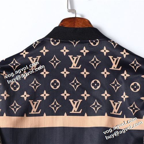 2021秋冬 ブルゾン ジャケット ルイ ヴィトンコピーブランド プリント柄 防寒機能ある ルイ ヴィトン LOUIS VUITTON 希少価値大！