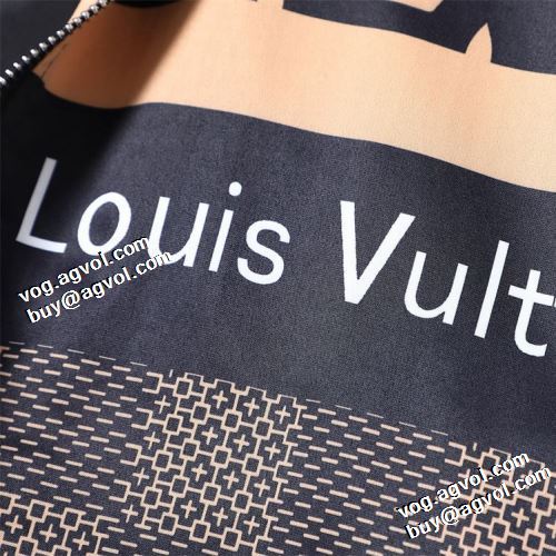 2021秋冬 ブルゾン ジャケット ルイ ヴィトンコピーブランド プリント柄 防寒機能ある ルイ ヴィトン LOUIS VUITTON 希少価値大！