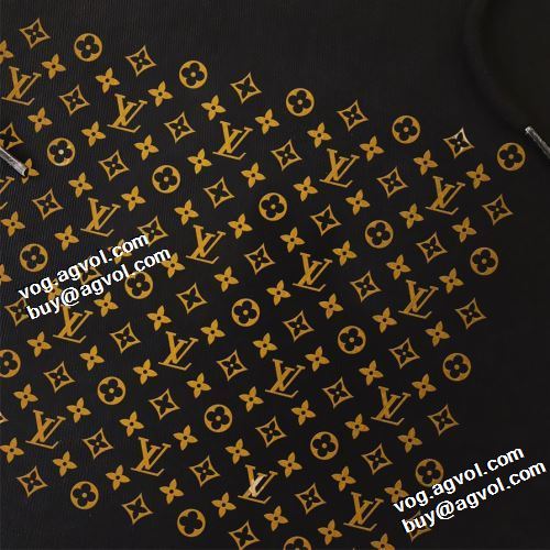 高品質 人気 ルイ ヴィトン偽物ブランド 2021秋冬 ルイ ヴィトン LOUIS VUITTON パーカー 2色可選 オリジナルプリント 大好評