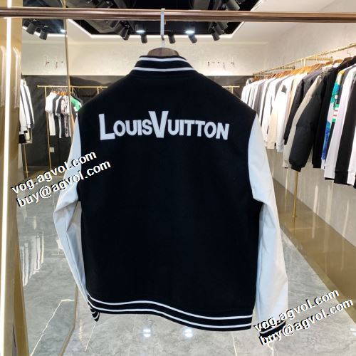 人気商品登場 2021秋冬 ハーフコート ルイ ヴィトンブランド コピー スナップ止め仕様 ルイ ヴィトン LOUIS VUITTON 飽きのこないデザイン