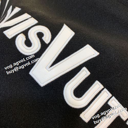 人気商品登場 2021秋冬 ハーフコート ルイ ヴィトンブランド コピー スナップ止め仕様 ルイ ヴィトン LOUIS VUITTON 飽きのこないデザイン