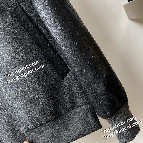 2021秋冬 ルイ ヴィトン LOUIS VUITTON ハーフコート スナップ止め仕様 ルイ ヴィトンブランド 偽物 通販 優しい色合い 大絶賛の履き心地!