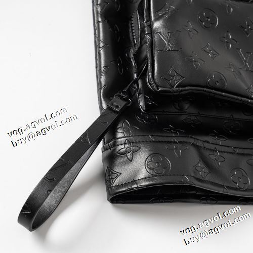 2021秋冬 ゴージャスな装い。 今買い◎得 ルイ ヴィトン LOUIS VUITTON 革ジャンパー 上質 ポケット付 ルイ ヴィトンスーパーコピー 