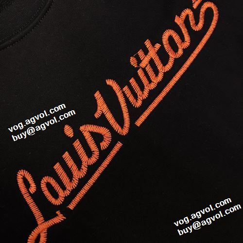 ファッション 人気 プルオーバーパーカー ルイ ヴィトンスーパーコピー  コスパ最高のプライス 2022新作 ルイ ヴィトン LOUIS VUITTON 2色可選 ロゴパーカー 程よい厚み