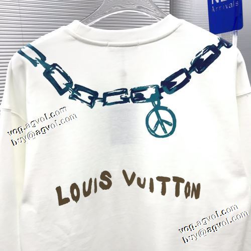 2022新作 最安値に挑戦 ルイ ヴィトン LOUIS VUITTON プルオーバーパーカー 2色可選 オリジナルプリント ルイ ヴィトンブランド コピー 秋の定番