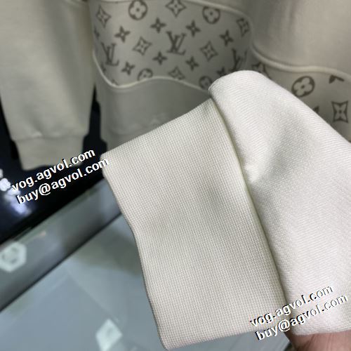 ルイ ヴィトンスーパーコピー 人気販売中 セットアップ上下 プリントパーカ 2022新作 ルイ ヴィトン LOUIS VUITTON ポケットづき アウトドア系 2色可選