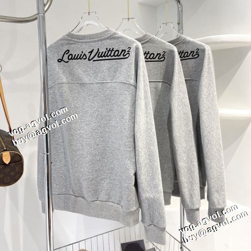 2022新作 ルイ ヴィトン LOUIS VUITTON プルオーバーパーカー ゆったりとしたサイズ感 ルイ ヴィトン偽物ブランド 定番無地パーカー アウトドア系 セール中