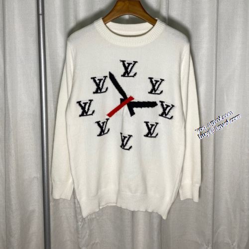 2021秋冬 ルイ ヴィトン LOUIS VUITTON セーター  落ち着いた感覚 ルイ ヴィトン偽物ブランド 風合いの出る 高級感漂わせる