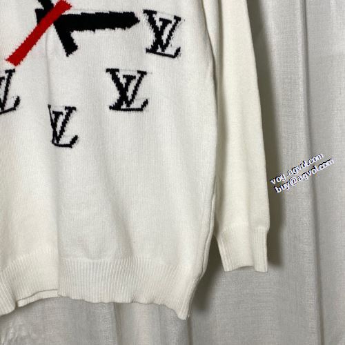2021秋冬 ルイ ヴィトン LOUIS VUITTON セーター  落ち着いた感覚 ルイ ヴィトン偽物ブランド 風合いの出る 高級感漂わせる