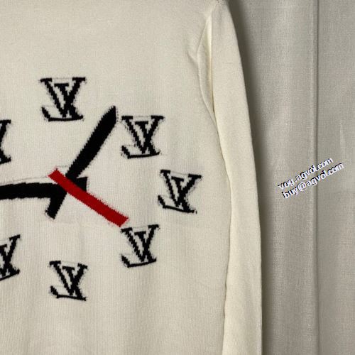 2021秋冬 ルイ ヴィトン LOUIS VUITTON セーター  落ち着いた感覚 ルイ ヴィトン偽物ブランド 風合いの出る 高級感漂わせる