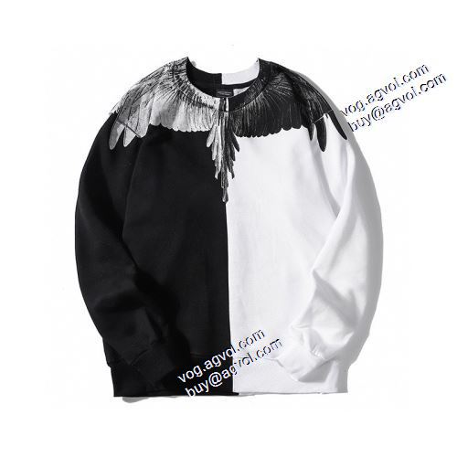 存在感のある 2021秋冬 マルセロバーロン Marcelo Burlon プルオーバーパーカー マルセロバーロンブランド コピー 絶大な人気を誇る おしゃれさ抜群パーカ