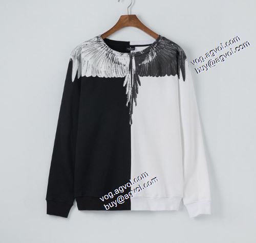 存在感のある 2021秋冬 マルセロバーロン Marcelo Burlon プルオーバーパーカー マルセロバーロンブランド コピー 絶大な人気を誇る おしゃれさ抜群パーカ