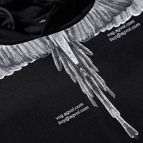 2021秋冬 マルセロバーロン スーパーコピー Marcelo Burlon パーカー 海外セレブ愛用 ロゴパーカー