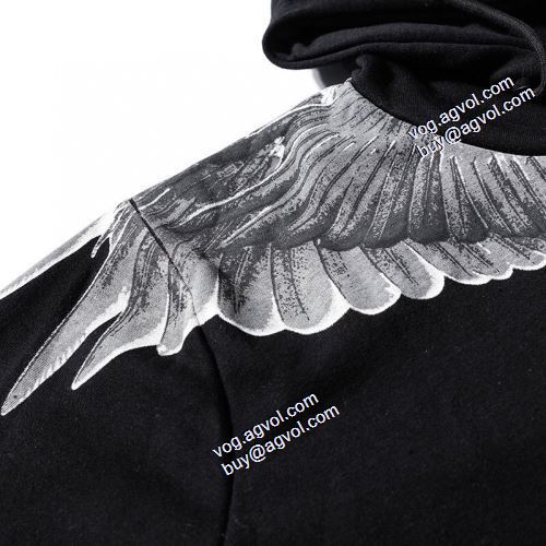 2021秋冬 マルセロバーロン スーパーコピー Marcelo Burlon パーカー 海外セレブ愛用 ロゴパーカー