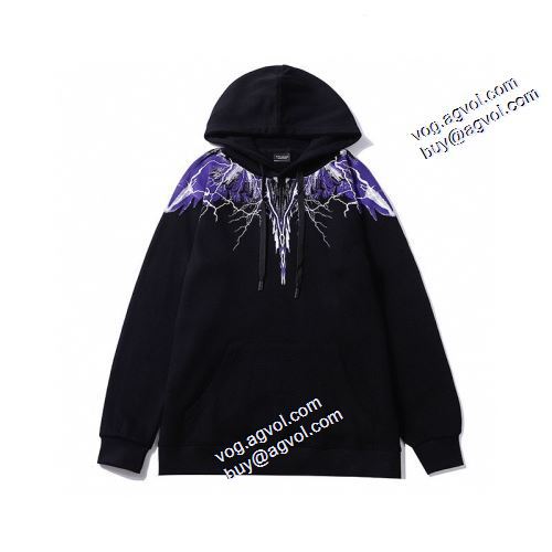 2021秋冬 ジャケット マルセロバーロン ブランド 偽物 通販 Marcelo Burlon パーカー 人気 ランキング オリジナルプリント