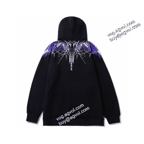 2021秋冬 ジャケット マルセロバーロン ブランド 偽物 通販 Marcelo Burlon パーカー 人気 ランキング オリジナルプリント